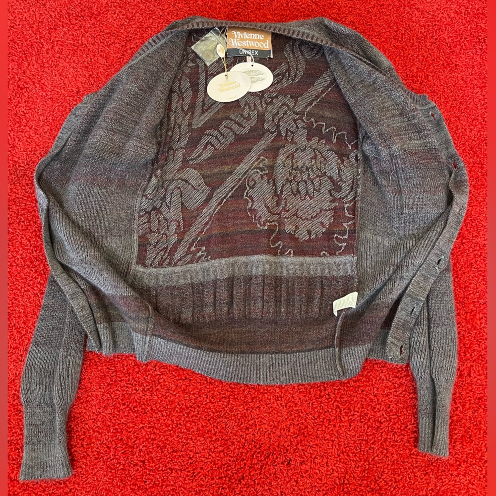 Vivienne Westwood UNISEX GOLD LABEL PARIS CARDIGAN AW16 NWT L/XL - Picture 5 of 16